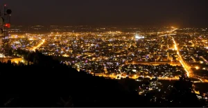 جاهای دیدنی گرگان در شب